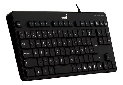 Teclado Genius Tkl Luxemate 110 Usb Multimedia Sp Black