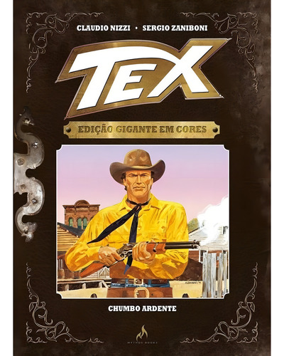 Tex - Edição Gigante Em Cores #4 - Capa Dura - Novo Lacrado