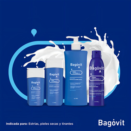 Bagovit A Nutritiva Y Humectante X 350 G Emulsión Corporal