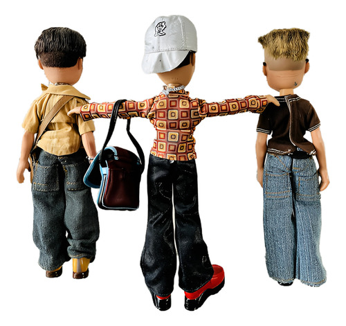 Mga Bratz Trío De Chicos Bratz (Usado)