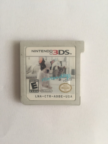 Nintendo Dogs + Cats 3ds Usado (Recondicionado)