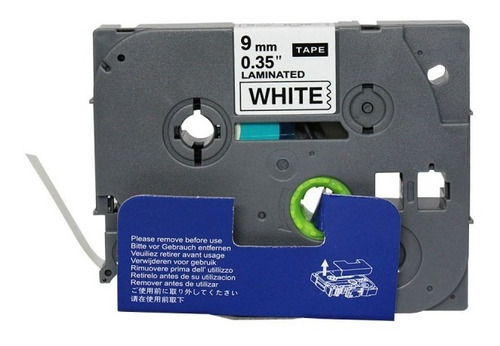 Imagem 9 de 9 de Fita Compativel P/ Uso Rotulador Brother Tze-221 Pt-e110 9mm
