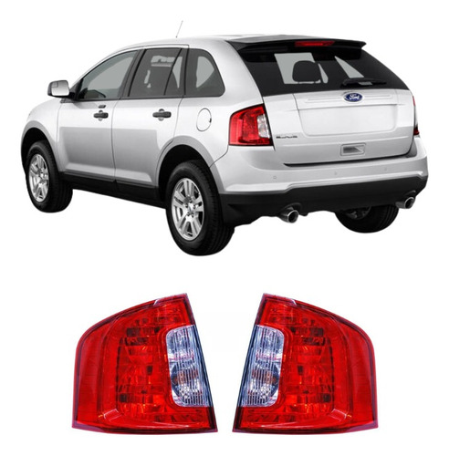 Par Juego Calaveras Ford Edge 2011 2012 2013 2014 Tyc 