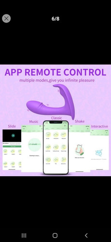 Vibrador Consolador Control A Distancia Para Mujeres Con App