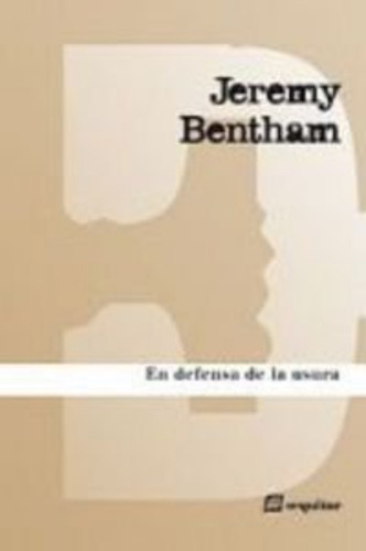 En Defensa De La Usura Jeremy Bentham Editorial Sequitur