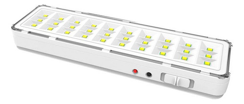3 Luminária Emergência Lâmpada 30 Leds Recarregável Bivolt