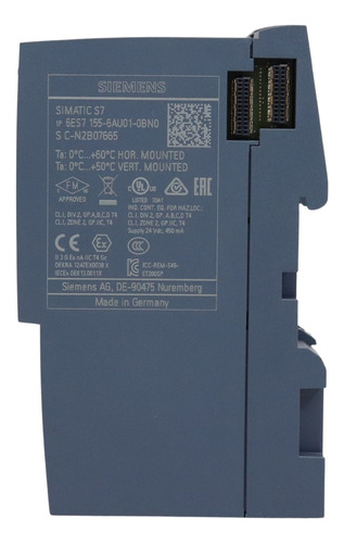 Siemens 6es7 155-6aa01-0bn0 Módulo Interfaz Simatic Et 200sp