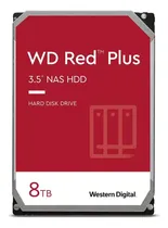 Comprar Hd Nas Wd 8 TB rojo Plus Sata 5640 rpm 256 MB 3.5 - WD80efpx Color plateado