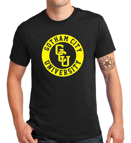 Remeras Batman Gotham University Remeras Estampadas Canibal