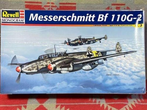 Messerschmitt Bf110 G-2 1/48 Marca Revell