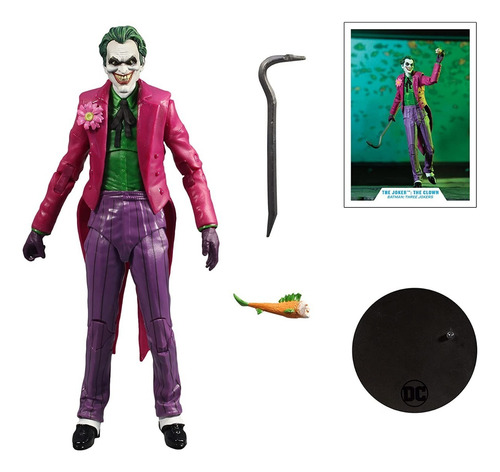 Joker O Palhaço Batman: Três Coringas Dc Multiverse Mcfarlane