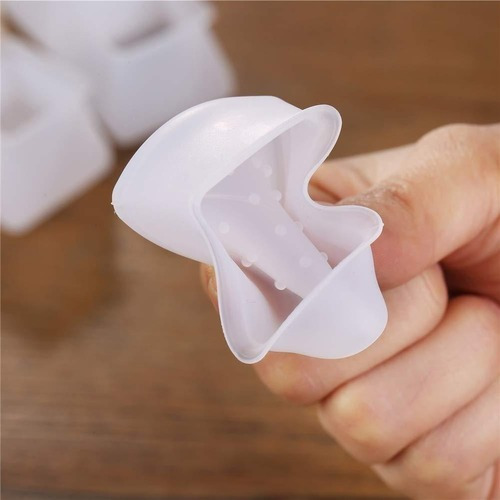 Protector De Pie Cuadrado Para Silla De Silicona Y Malla De
