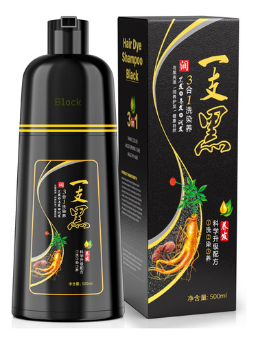 Shampoo Cobre Cabelos Grisalhos 500ml Corantes Natural