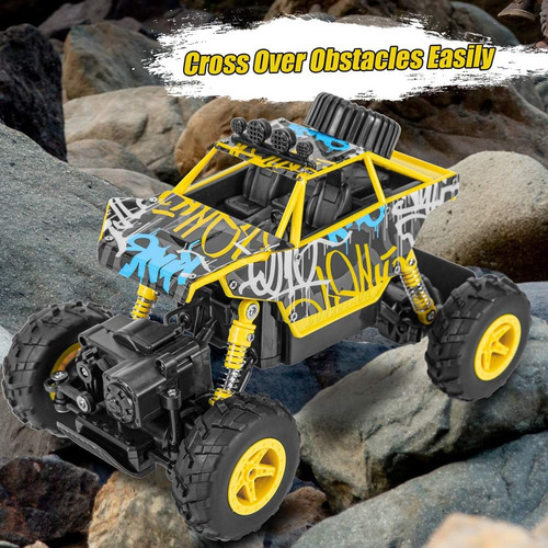 Coche A Control Remoto Lumiparty Off-road Stunt 4wd Para Niñ