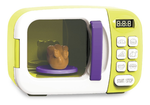 Imagen 2 de 5 de Microondas Infantil Juliana Y Julian C/luz Sonido Accesorios