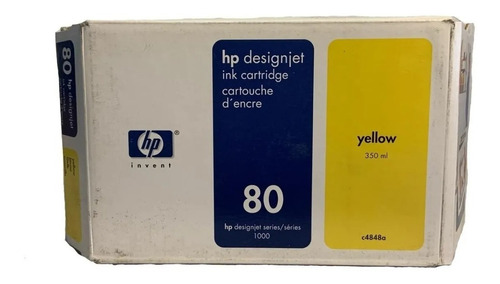 Cartucho Hp C4848a Amarillo P/imp Designjet-1050/1055