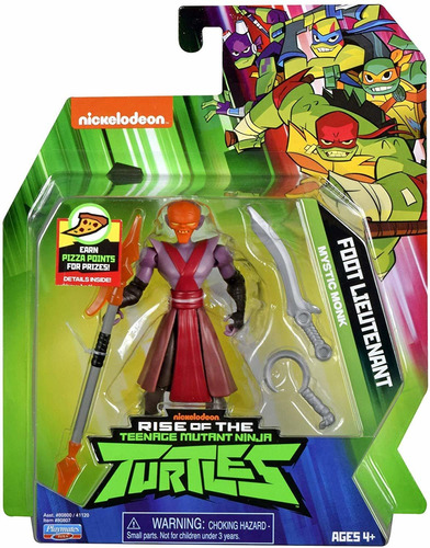 Imagem 1 de 5 de Tartarugas Ninja Figuras De Ação - Foot Lieutenant - Sunny