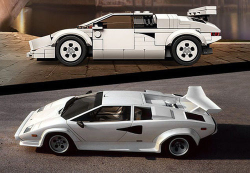 Lego Speed Champions Lamborghini Countach Carrera Rapido Set