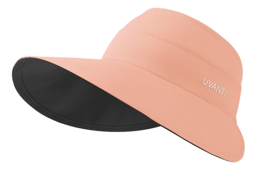 Sombrero De Playa Para Mujer Con Visera Ancha, Parte Superio