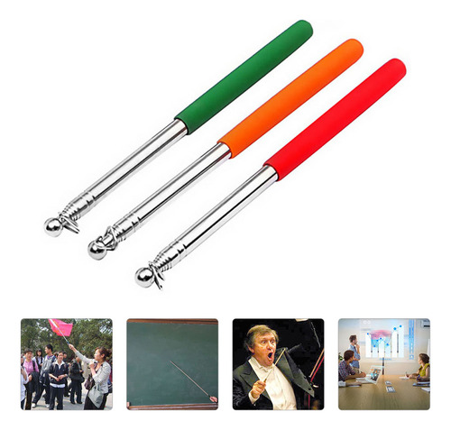 Hand Pointer Stick Pointer, 3 Unidades