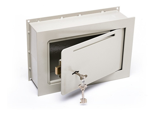 Caja Fuerte 20x30x9 Embutir Buzon Pared Fina Amurar E2 C/b