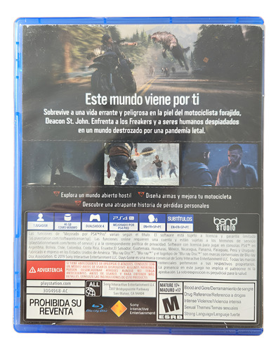 Days Gone Ps4 (Usado)