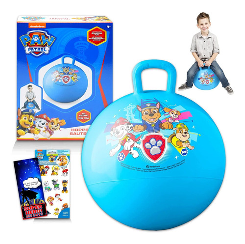 Paw Patrol Hopper Ball Para Niños Â Paquete Con 15...