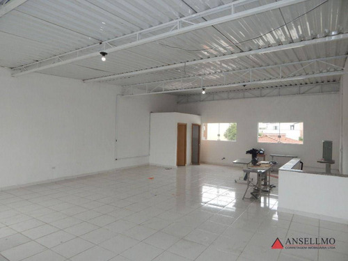 Imagem 2 de 12 de Salão Para Alugar, 84 M² Por R$ 4.500,00/mês - Rudge Ramos - São Bernardo Do Campo/sp - Sl0497