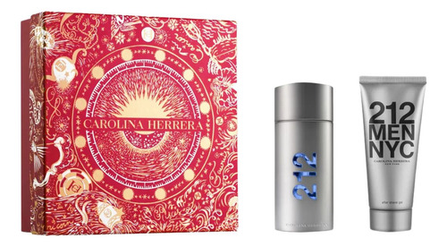 Carolina Herrera 212 Men Nyc - Edt 100ml + Pós Barba 100ml