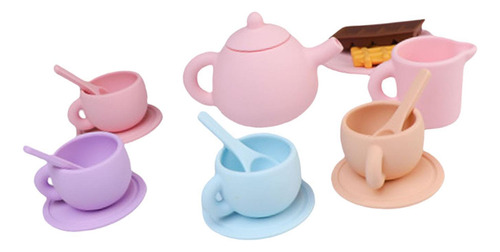 Juego De Té De Para Niñas Pequeñas, Con Tetera, Tazas De