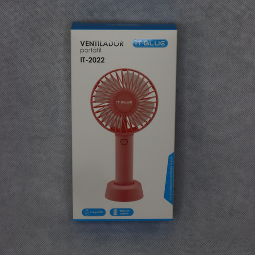 Ventiladores Portátiles Mini Manostable Con Base ( 800mah) Verde