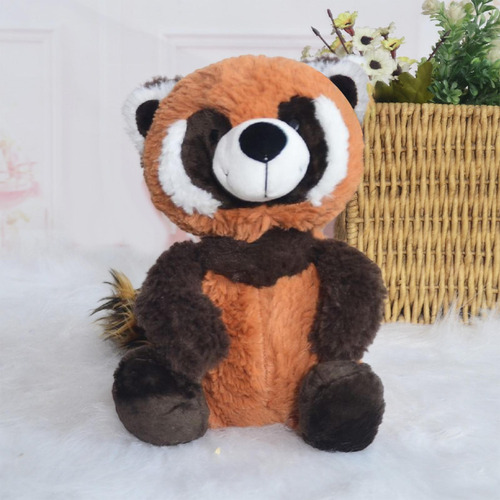 Peluche Perezoso Juguete Cama Dormitorio Lindo 28cm Marrón