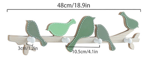 Ganchos De Madera Para Colgar En La Pared, Decoración De Par