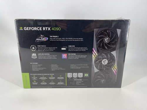 Msi Geforce Rtx 4090 Gaming X Trio 24gb Gddr6x Graphics Card