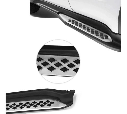 Imagem 2 de 4 de Estribo Lateral Pisante Modelo Orginal Honda Hrv 2015 2016