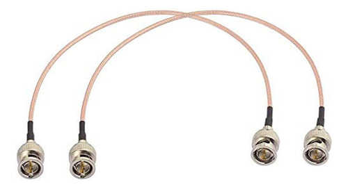 Cable Bnc 3g Hd Sdi, 2 Unidades, 30 Cm Para Cámaras Bmcc Vid