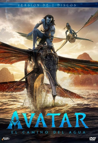 Avatar 2 El Camino Del Agua 2022 Dvd - 2 Discos