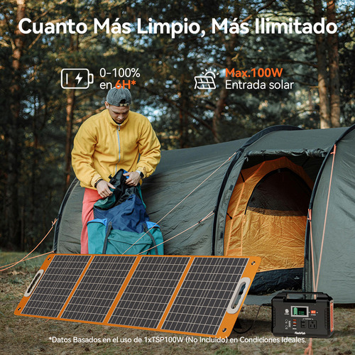 Flashfish E200 Gerador Elétrico Portátil 200w/151wh monofásico
