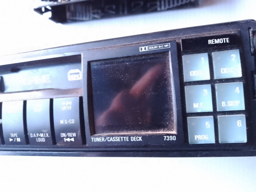 Autoestéreo Alpine 7390 Cassette Made In Japan Quitapon (Usado)