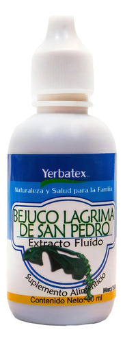 Extracto De Hierba Bejuco Lágrima De San Pedro En Gotas 30ml