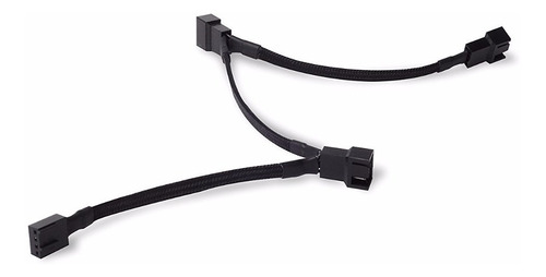Splitter Pwm 1x3 Coolers Pwm 3-4 Pines Cable Negro Mother