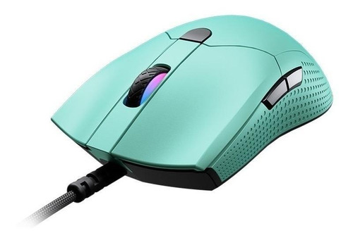 Imagen 2 de 4 de Mouse gamer de juego VSG Aurora azul polar