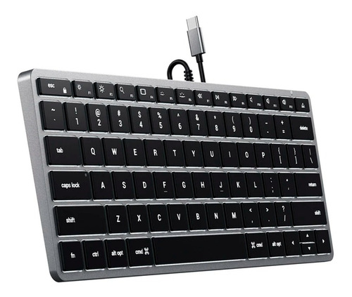 Imagen 8 de 10 de Teclado Usb C Aluminio Retroiluminado / Satechi Oficial