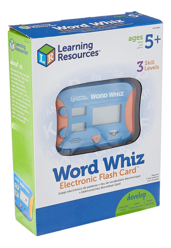Learning Resources Word Whiz - Tarjeta De Memoria Flash Ele.