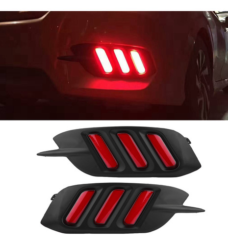 1 Par De Luces Traseras Para Coche, Led, Luces De Señal Led