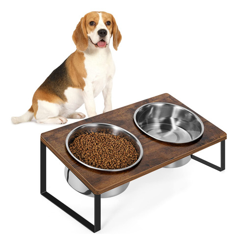 Tazones De Perros Elevados, Alimentador De Soporte Para Perr