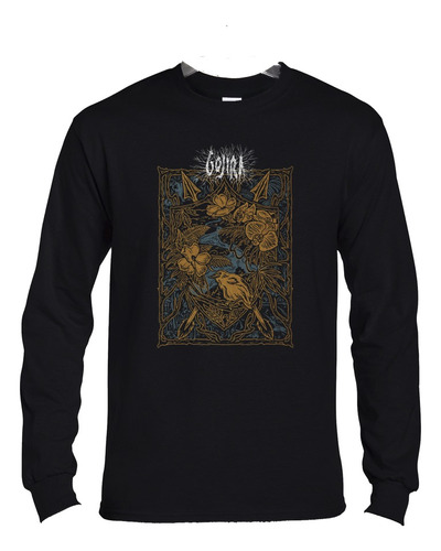 Polera Ml Gojira Bird Flower Metal Abominatron