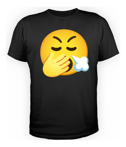 Camiseta Emoji Bostezo - Playera Aburrimiento Divertida