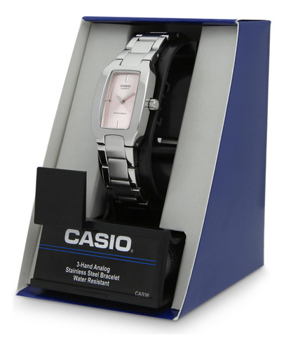 Reloj Casio Dama Ltp 1165a 4c Rosa Acero Inoxidable Ltp-1165a-4c