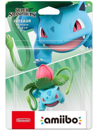 Imagen 1 de 4 de Nintendo Amiibo Ivysaur Smash Bros Nuevo Sellado Sevengamer